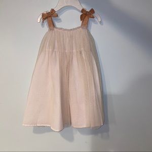 First Impressions 24 month old baby dress in cream